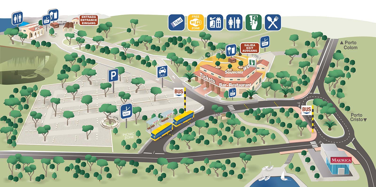 Mapa de las Instalaciones